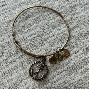 Alex + Ani anchor charm bracelet